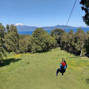 Canopy Chile + Salto La Cascada + Laguna Verde